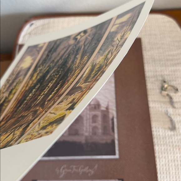 Glory To God 11”x14” Watercolor print by Charles Ephraim Burchfield and Frame - Picture 6 of 10